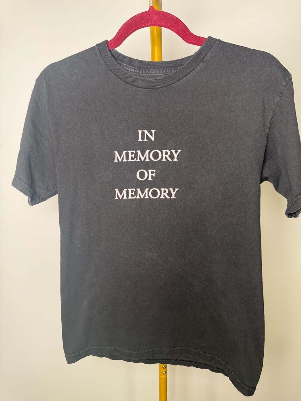 Creep Street In Memory Of Memory Graphic T-Shirt Black Size Small